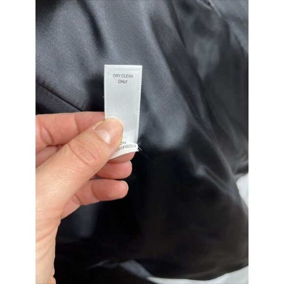 Banana Republic Modern Wool Pinstriped Suit Jacket Mens Size 38R - Picture 10 of 16